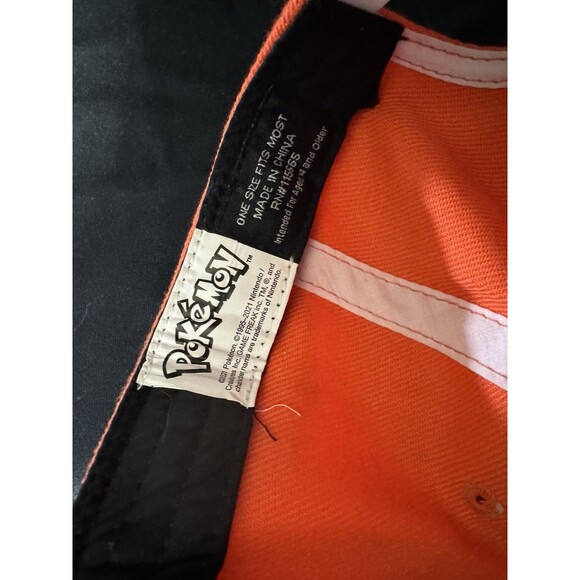 Pokémon Ash Ketchum Cosplay Embroidered Adjustable Snapback Hat 2021 Bioworld - Picture 9 of 9